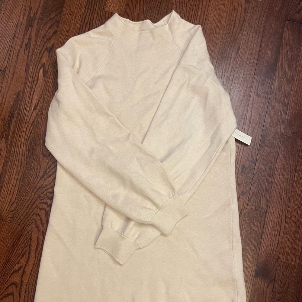 Anthropologie Beatriz Mock Neck Sweater Dress